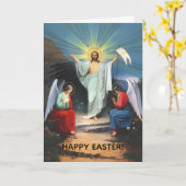 Easter Greeting Card カード (黄色い花)