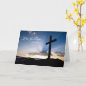 Easter Greeting Card カード (黄色い花)