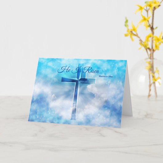 Easter Greeting Card カード (黄色い花)