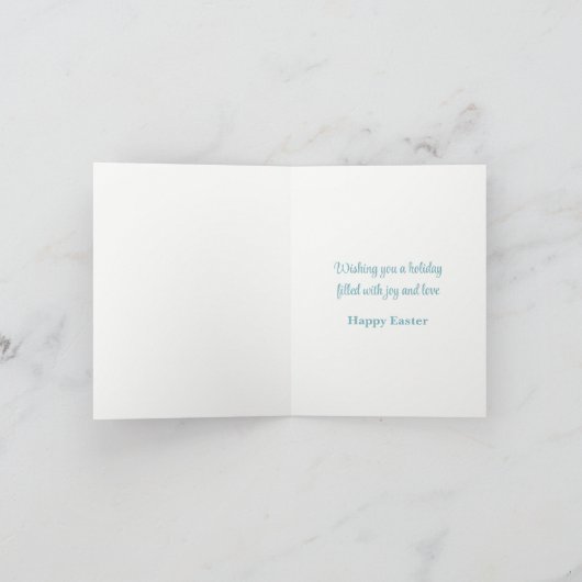 Easter Greeting Card シーズンカード (内部)