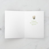 Easter Greeting Card Lily カード (内部)