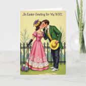 Easter Greeting For My Wife Card カード (正面)