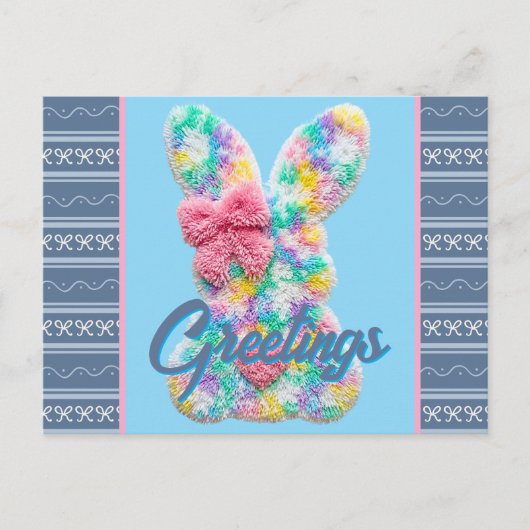 Easter Greetings  ポストカード (正面)