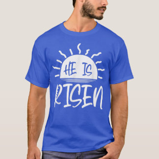 Easter He Is Risen Easter Christian Family Matchi Tシャツ