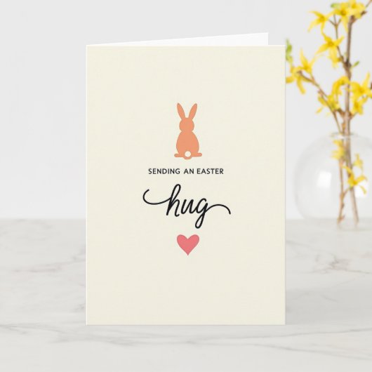 Easter Hugs Season Card カード (黄色い花)