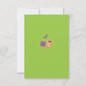 Easter Invitation Jelly Bean Garden Party Part 2 招待状 (裏面)