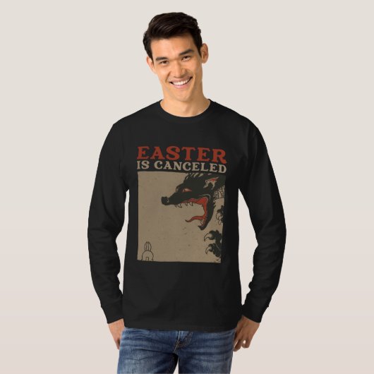 Easter Is Canceled  Anti Easter Tシャツ (正面フル)