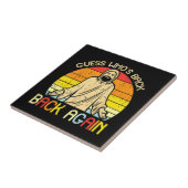 Easter Jesus Guess Whos Back Religious Christian タイル (側面)