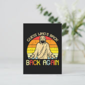 Easter Jesus Guess Whos Back Religious Christian ポストカード (スタンド正面)