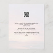 EASTER Jesus is Risen CHURCH SERVICES Customized チラシ (裏面)