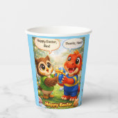 Easter kids holiday paper cups product 紙コップ (正面)
