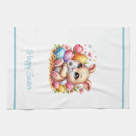 Easter Kitchen Towel  キッチンタオル (横)