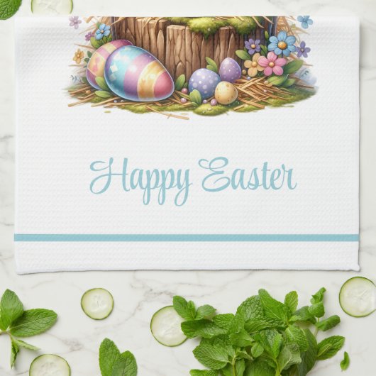 Easter Kitchen Towel  キッチンタオル (折り畳み)