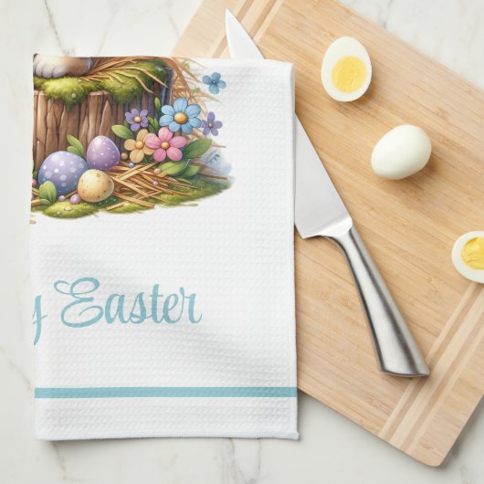 Easter Kitchen Towel  キッチンタオル (四つ折り)
