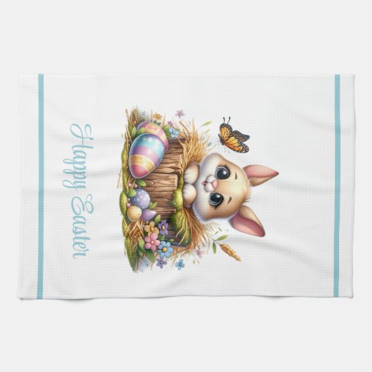 Easter Kitchen Towel キッチンタオル (横)