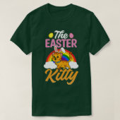 Easter Kitty Design Easter Cat Tシャツ (デザイン正面)