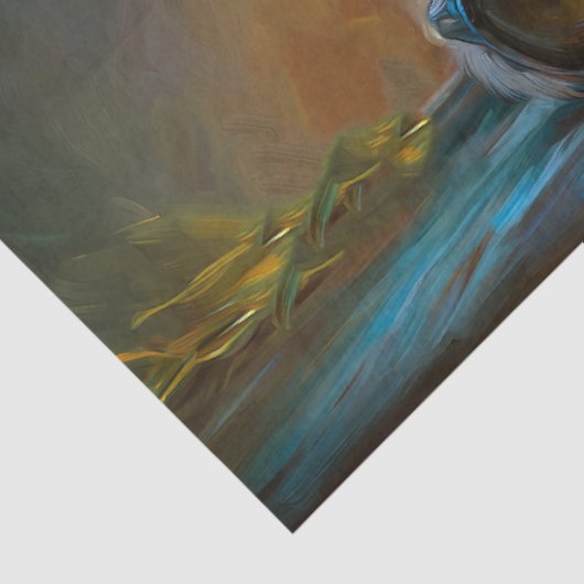 Easter Lamb Angel Decoupage 薄葉紙 (詳細)