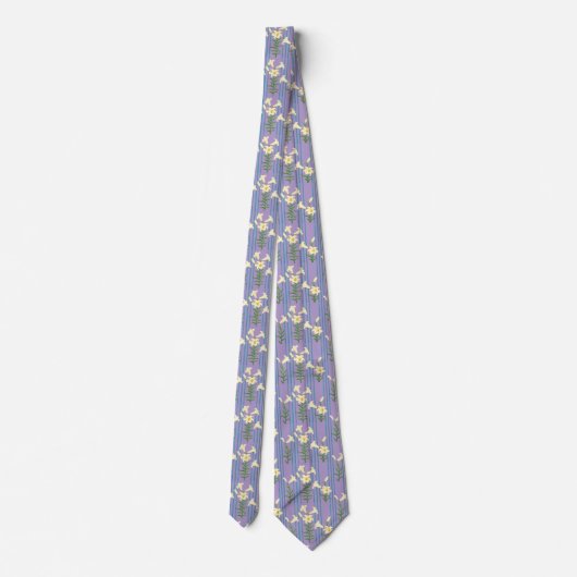 Easter Lily Neck Tie ネクタイ (裏面)