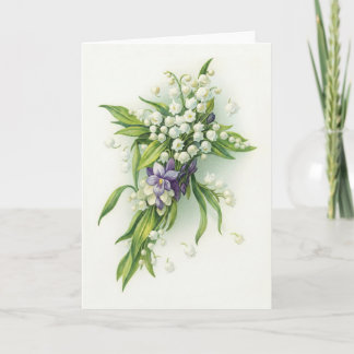 Easter Lily of the Valley Notecard シーズンカード