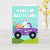 Easter Love Great Grandson Card カード (黄色い花)