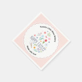 Easter Made with Love Bakery スタンダードカクテルナプキン (角)