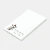 Easter Morning Cross with Crown of Thorns  ポストイット (アングル)