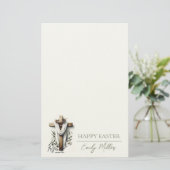 Easter Morning Cross with Crown of Thorns 便箋 (スタンド正面)