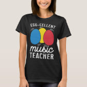 Easter music teaching guitar teacher Easter music Tシャツ (正面)