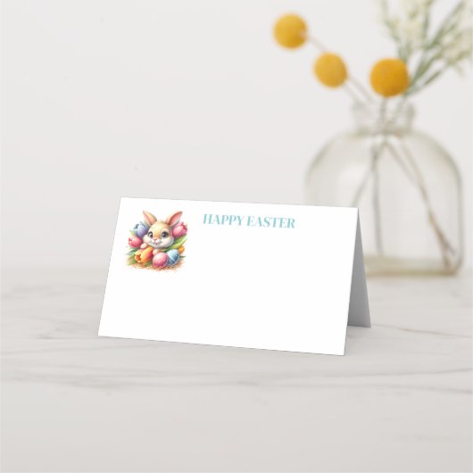 Easter Name Place Card プレイスカード (正面)