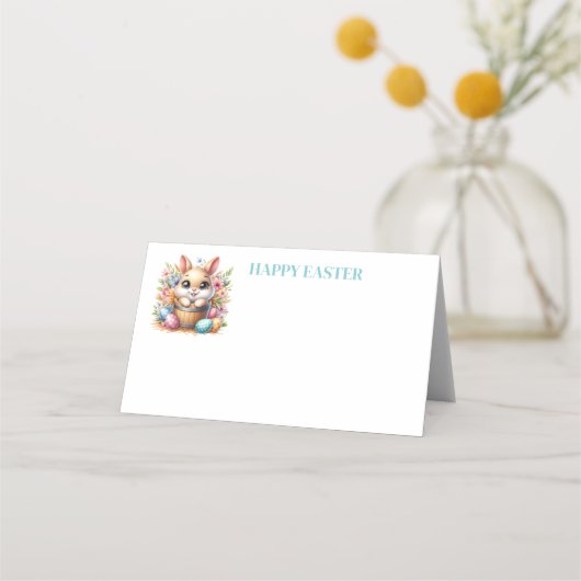 Easter Name Place Card プレイスカード (正面)