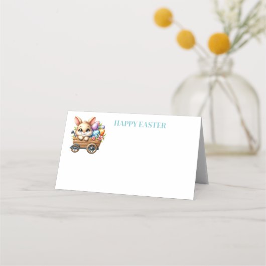 Easter Name Place Card プレイスカード (正面)