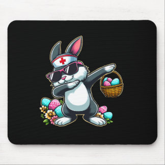 Easter Nurse Women Cute Bunny Nurse Easter Rn Lpn  マウスパッド