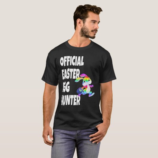 Easter Official Easter Egg Hunter Bunny Tシャツ (正面フル)