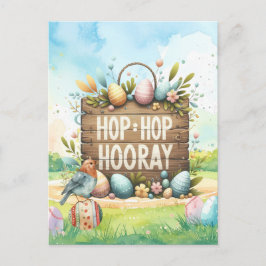 Easter Party Invitation card  ポストカード
