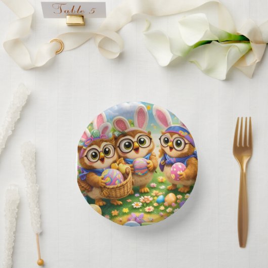 Easter party paper plates description ペーパーボウル (ウェディング)