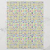 Easter Pastel Abstract 2-Sided Scrapbook Paper (正面)