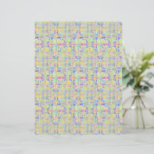 Easter Pastel Abstract 2-Sided Scrapbook Paper (スタンド正面)