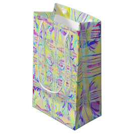Easter Pastel Abstract Design Gift Bag スモールペーパーバッグ