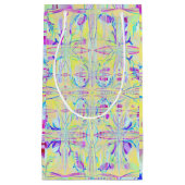 Easter Pastel Abstract Design Gift Bag スモールペーパーバッグ (正面)