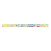 Easter Pastel Abstract Party Grosgrain Ribbon サテンリボン (正面)