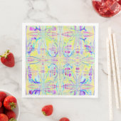Easter Pastel Abstract Party Paper Napkins (インサイチュ)