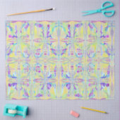 Easter Pastel Abstract Tissue Paper 薄葉紙 (クラフト)