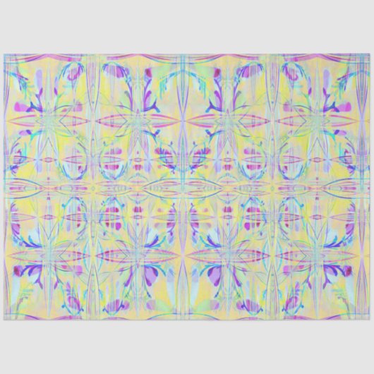 Easter Pastel Abstract Tissue Paper 薄葉紙 (正面)