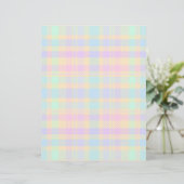 Easter Pastel Plaid 2-Sided Scrapbook Paper (スタンド正面)