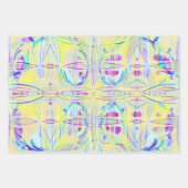 Easter Pastel Wrapping Paper - 3 Designs ラッピングペーパーシート (正面3)