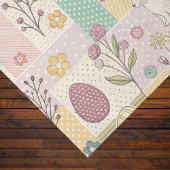 Easter Patchwork Pastel Bunnies Eggs and Gingham 薄葉紙