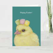Easter peep card カード (正面)