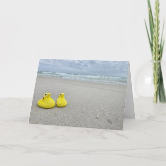 Easter Peeps カード (正面)