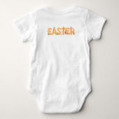 Easter Personalized Baby Bodysuit ベビーボディスーツ (裏面)