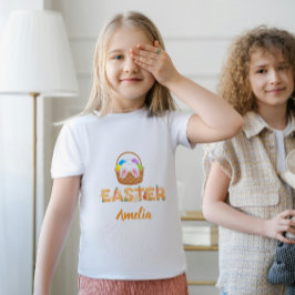 Easter Personalized Toddler Fine Jersey T-Shirt トドラーTシャツ